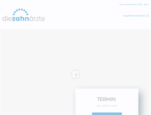 Tablet Screenshot of d-zahnaerzte.de